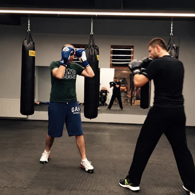 FLEX Health Club kick boks antrenmanı